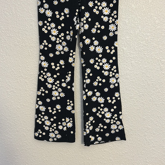 Floral Black Girls Pants - Picture 10 of 14